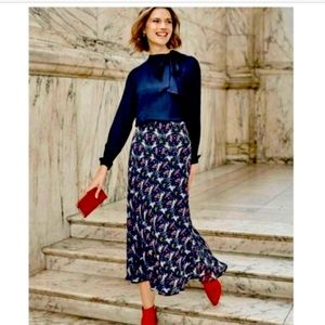 Boden UK print skirt